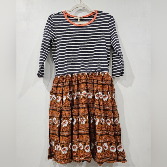 Matilda Jane Winsome Striped Floral Dress - Picture 1 of 7
